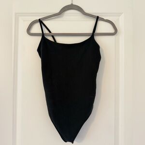 Abercrombie & Fitch Soft collection Black Tank Bodysuit